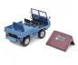 Preview: Schuco 450043900 Steyr Puch Haflinger 1959 blau 1:18 limitiert 1/1000 Modellauto