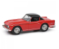 Preview: Schuco 450024600 Triumph TR5 1967 Roadster geschlossen red 1:18 limitiert Modellauto