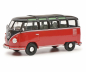 Preview: Schuco 450785700 VW Bus T1b Samba schwarz-braun 1:32 limitiert 1/500 Modellauto