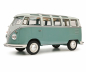 Preview: Schuco VW T1b Samba Bus türkis/blaugrau Volkswagen 1:8 limited 1/100 Modelcar