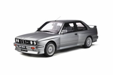 Otto Models G052 BMW M3 E30 1987 Salomon Silver 1:12 limited 1/999 Modllauto