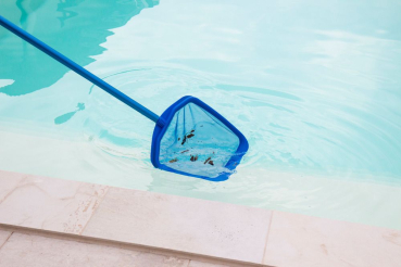 Steinbach 061105 Laubkescher mit verstärktem Kunststoffrahmen Aufnahme für Teleskopstange Schwimmbadreinigung