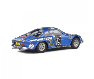 Solido 421181720 Alpine A110 1600 S #19 blau 1:18 Modellauto