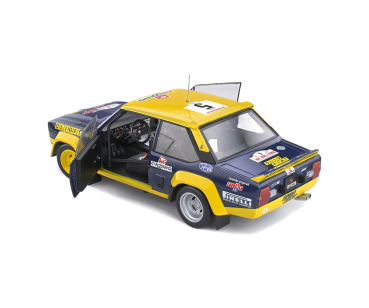 Solido 421181520 Fiat 131 Abarth Tour de Corse Winner 1977 schwarz #5 1:18 Modellauto