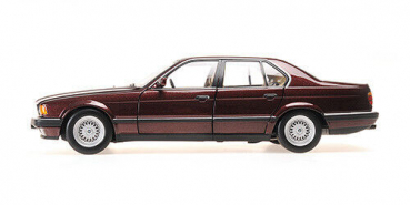 Minichamps 100023007 BMW 730i E32 1986 red metallic 1:18 Modellauto