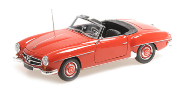 Minichamps MERCEDES-BENZ 190 SL W121 1955 rot 1:18 Modellauto