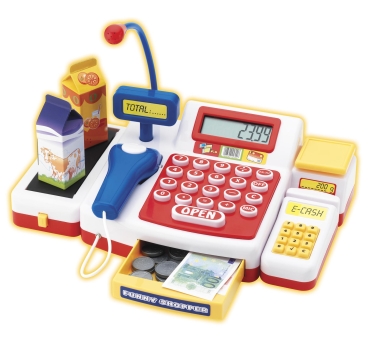 Simba Supermarktkasse mit Scanner für Kinder Kaufladen Spielzeug