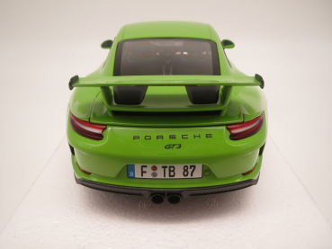 Minichamps 110067025 PORSCHE 911 GT3 991.2 2018 gelbgrün 1:18 Modellauto