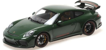 Minichamps 110067026 PORSCHE 911 GT3 991/II  2017 grün 1:18 Modellauto