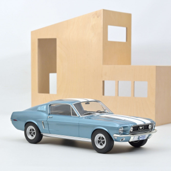 NOREV 122705 Ford Mustang Fastback 1968 blue white 1:12 limitiert 1/100