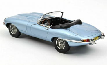 NOREV 122722 Jaguar E-Type Cabriolet 1962 blau metallic 1:12 Modellauto