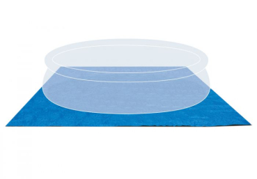 Intex 128048 Bodenschutzplane für Pools + Whirlpools 4,72m Bodenplane Unterlage