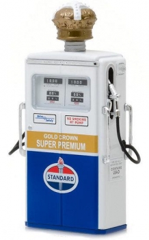 Greenlight Zapfsäule 1954 Tokheim 350 Gas Pump Vintage Serie 1:18 - 14040C