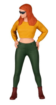 Atlantic 1:18 Figur Chanel Frau in gelben Pullover für Modellbau Diorama