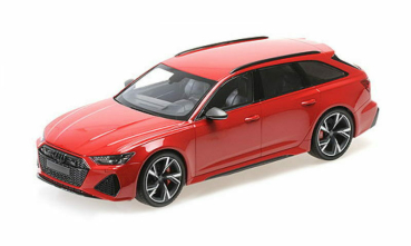 Minichamps 155018010 Audi RS6 C8 Avant 2019 red 1:18 limitiert 1/300 RS 6 Modellauto