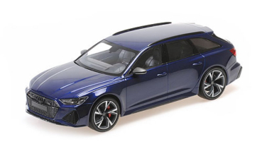 Minichamps 155018011 Audi RS6 C8 Avant 2019 blau 1:18 limitiert 1/402 RS 6 Modellauto