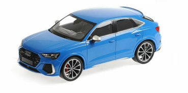 Minichamps 155018101 AUDI RSQ3 2019 blue 1:18 limitiert 1/240 Modellauto