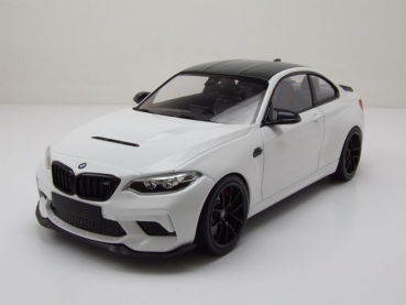 Minichamps 155021025 BMW M2 CS F87 2020 weiss-schwarz 1:18 Modellauto