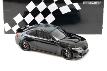 Minichamps 155021026 BMW M2 CS F87 2020 schwarz metallic 1:18 Modelcar