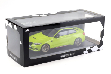 Minichamps 155021029 BMW M2 CS F87 2020 gelbgrün 1:18 Modellauto
