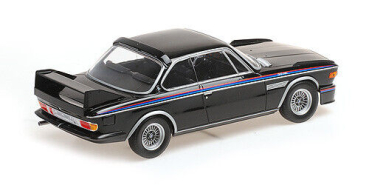 Minichamps 155028134 BMW 3.0 CSL E9 1971 schwarz 1:18 Modellauto