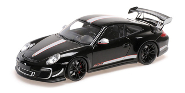 Minichamps PORSCHE 911 GT3 RS 4.0 997 2011 schwarz 1:18 Modellauto