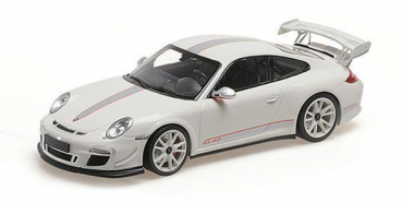 Minichamps PORSCHE 911 GT3 RS 4.0 997 2011 weiss 1:18 Modellauto