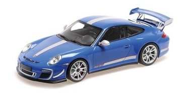 Minichamps PORSCHE 911 GT3 RS 4.0 997 2011 blau 1:18 Modellauto