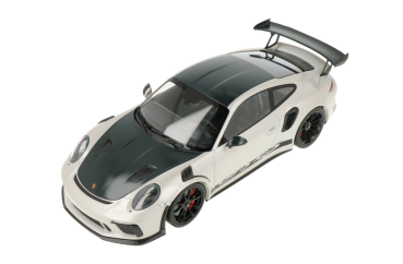 Minichamps PORSCHE 911 991.2 GT3 RS 2019 silber Weissach Paket 1:18 Modellauto