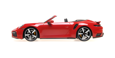 Minichamps Porsche 911 992 Turbo S Cabrio 2020 rot 1:18 Modelcar