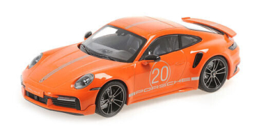 Minichamps 155069171 Porsche 911 992 Turbo S 2021 orange 1:18 limitiert 1/504 Modellauto