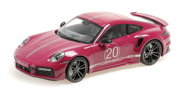 Minichamps 155069172 Porsche 911 992 Turbo S 2021 red 1:18 limitiert 1/504 Modellauto