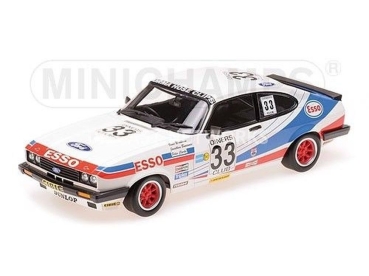 Minichamps 155818633 FORD CAPRI 3,0 1:18 WOODMAN/BUNCOMBE/CLARK 3RD PLACE SPA 24H 1981