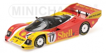 Minichamps 155876517 PORSCHE 962C 1987 1:18 limited 1/504 PORSCHE AG – STUCK/BELL – 200 MEILEN VON NÜRNBERG