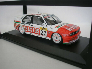 Minichamps BMW M3 Bigazzi Team Soper Hahne Martin 4th Place 24h SPA 1990 1:18 Modellauto