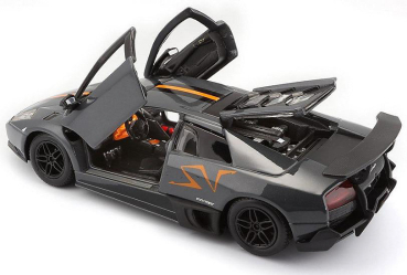 Bburago LAMBORGHINI MURCIELAGO LP670-4 SV China Ltd Ed. grau 1:24 Modellauto