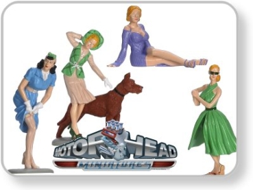 Motorhead 857 Vintage Vixens Figuren Set 1:18