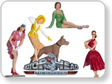 Motorhead 858 Vintage Vixens Figuren Set 1:18