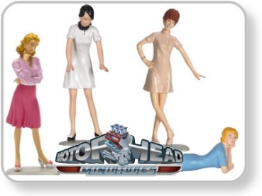 Motorhead 852 Sixtiess Sweeties Figuren Set 1:18