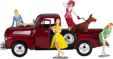 Motorhead 859 Vintage Vixens Figuren Set 1:24