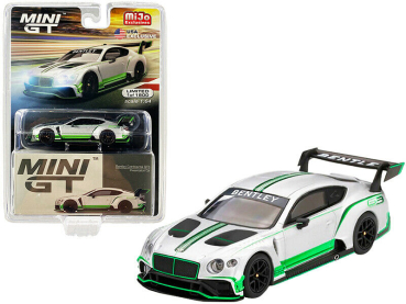 Mini GT Bentley Continental GT3 Präsentation 2018 LHD 1:64 limited MGT00176