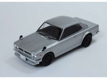 Triple9 1800180 Nissan Skyline GT-R KPGC10 1972 silver 1:18 Modellauto