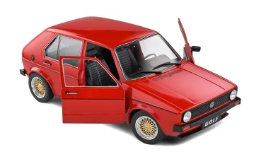Preview: VW Golf 1 MK1 L 1983 red 1:18 Solido 421186130 Modelcar Volkswagen