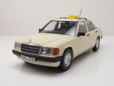 Triple9 1800313 Mercedes 190 W201 1993 Taxi 1:18 Modellauto