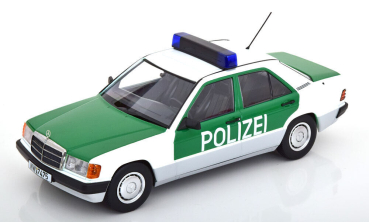 Triple9 1800314 Mercedes 190 W201 1993 Polizei 1:18 Modelcar