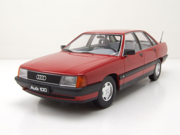 Triple9 1800351 Audi 100 2.3E C3 Typ 44 1989 tornado bright red 1:18 modelcar