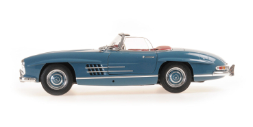 Minichamps MERCEDES-BENZ 300 SL ROADSTER (W198) 1957 BLAU 1:18 limitiert Modellauto