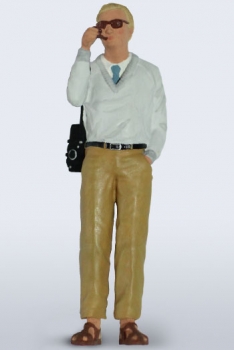 Figurenmanufaktur 180100 Vater Mann mit Tasche - Figur 1:18