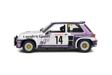 Renault 5 Turbo Rallye Lyon Charbonniere #14 white 1:18 Modelcar Solido 421186382