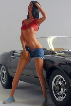 Figurenmanufaktur 180143 Car-Wash-Girl Steffi - Figur 1:18
